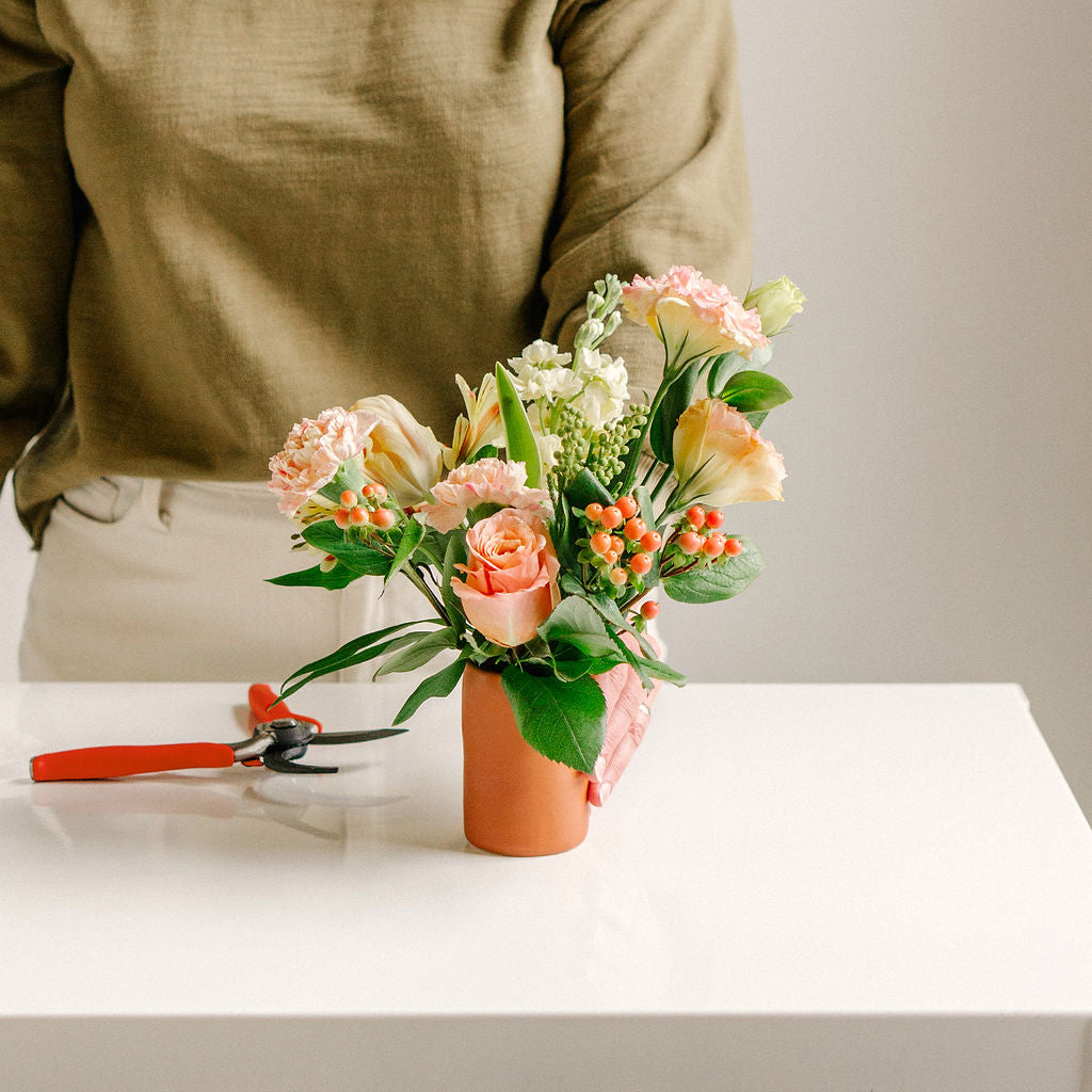 Wild Valentine Flower Arranging