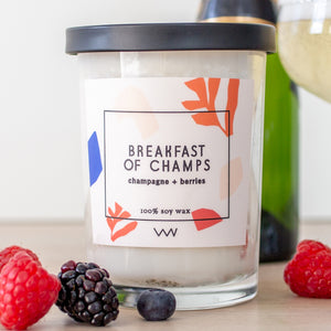 Breakfast of Champs Candle