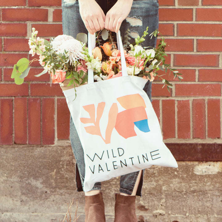 Wild Valentine Tote Bag